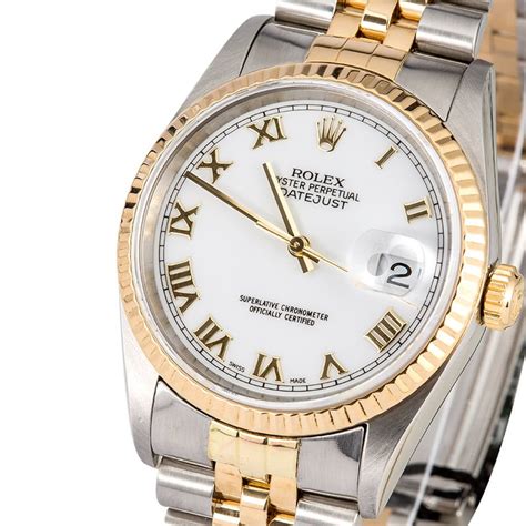 rolex datejust 16233 white dial|rolex 16233 price guide.